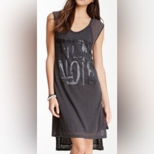 We the Free Stylish Black Sleeveless Dress/Tunic